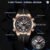 FOXBOX 2025 Luxury Men’s Waterproof Multifunctional Quartz Watch