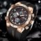 FOXBOX 2025 Luxury Men’s Waterproof Multifunctional Quartz Watch