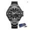 FOXBOX Men’s 5ATM Waterproof Luminous Digital Quartz Watch