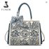 FOXER Women’s Vintage PU Leather Messenger Bag