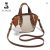 FOXER Women’s Vintage PU Leather Messenger Bag