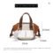 FOXER Women’s Vintage PU Leather Messenger Bag