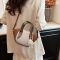 FOXER Women’s Vintage PU Leather Messenger Bag