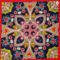 Fashion Flower Cotton Bandana Square Scarf Headband