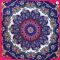 Fashion Flower Cotton Bandana Square Scarf Headband