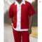 Fashion Men’s 2-Piece Harajuku Retro Summer Suit