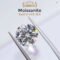 GRA Certified Loose Moissanite Round White Stone 5-10mm