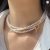 Genuine Natural Freshwater Cultured Long Pearl Necklace