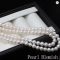 Genuine Natural Freshwater Cultured Long Pearl Necklace