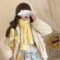 Sweet Japanese Plush Cartoon Winter Scarf