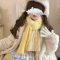 Sweet Japanese Plush Cartoon Winter Scarf
