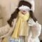 Sweet Japanese Plush Cartoon Winter Scarf