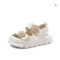 Girls’ Korean Pearl Flower Soft-Sole Summer Beach Sandals
