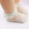 Girls’ Lace Ruffle Breathable Summer Princess Dress Socks