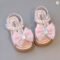 Girls Pearl Diamond Princess Beach Sandals Anti-Slip