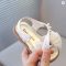 Girls Pearl Diamond Princess Beach Sandals Anti-Slip