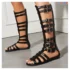 Mary Janes Block Heels Large Size Women Pumps
