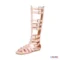 Gladiator Sandals Knee High Flat Sandal Women Summer