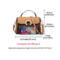 FOXER Vintage Signature Tote Bag – Luxury Fashion Crossbody Purse