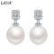 LAYA 925 sterling silver pearl earrings