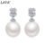 LAYA 925 sterling silver pearl earrings