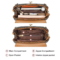 FOXER Vintage Signature Tote Bag – Luxury Fashion Crossbody Purse