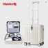 Hanke Men’s Business Travel Carry-On Spinner Rolling Suitcase