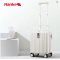 Hanke 14-Inch Underseat Hardshell Carry-On Spinner Travel Suitcase