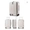 Hanke H9860 Aluminum Frame PC Hardside Spinner Luggage