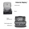 Hanke Men’s Business Travel Carry-On Spinner Rolling Suitcase