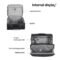 Hanke Men’s Business Travel Carry-On Spinner Rolling Suitcase