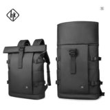 HcanKcan Expandable 17″ Roll Top Waterproof Backpack
