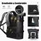 HcanKcan Expandable 17″ Roll Top Waterproof Backpack