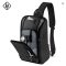 HcanKcan Men’s Multifunction USB Crossbody Bag