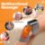Heated Knee Massager Brace Vibration 3 Levels Black
