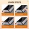 Heated Knee Massager Brace Vibration 3 Levels Black