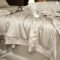 High-end Lyocell Cotton Summer Quilt Hollow Lace Set