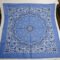 Hip Hop 100% Cotton Paisley Bandana Square Scarf