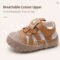 Hollow Out PU Leather Kids Anti-Slip Summer Sandals