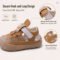 Hollow Out PU Leather Kids Anti-Slip Summer Sandals