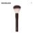 Hourglass Round-Head Powder Brush with Soft Fiber Bristles