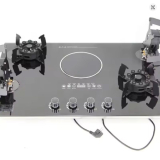 5-Burner Built-In Gas Electric Cooktop