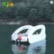 Inflatable Solar Electric Party House Boat DWF