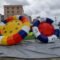 Inflatable UFO Disco Towable Tube Spinning Water Float
