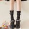 JK Lolita Lace Bow Breathable Summer Kids Socks