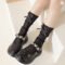 JK Lolita Lace Bow Breathable Summer Kids Socks