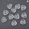 JUNAO 10x30mm Clear Teardrop Sew On Rhinestones Garland