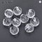 JUNAO 10x30mm Clear Teardrop Sew On Rhinestones Garland