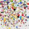 JUNAO 1400pcs Mix Size Clear Silver Rhinestones Flatback