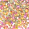 JUNAO 1400pcs Mix Size Clear Silver Rhinestones Flatback